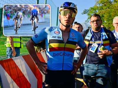 Remco Evenepoel klopt Giulio Ciccone in millimetersprint en neemt op EK revanche voor mislukt WK