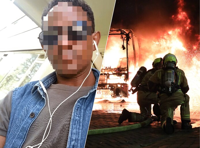 Ex-kindsoldaat en leider van de Eritrese rellen in Den Haag achter de ...