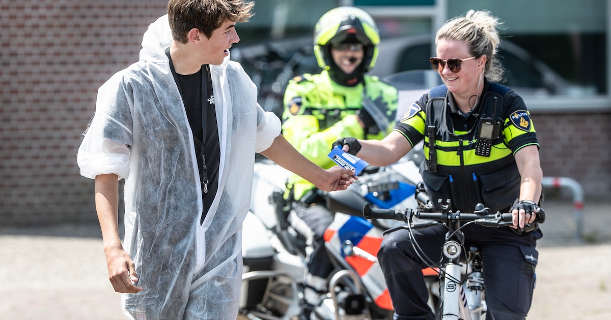 Jongeren op de vlucht voor politie tijdens spel 'The Hunt' in Wassenaar
