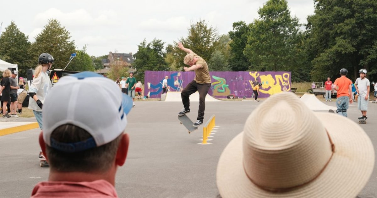 Vernieuwd skatepark in Park Oosterhout in Alkmaar afgelopen zondag geopend