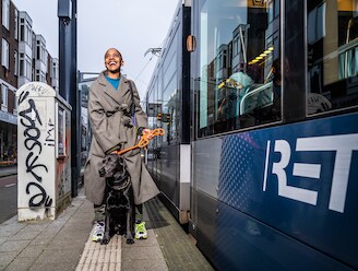 De eerste bewoners wonen al in Nieuw Kralingen, maar een mogelijke tramlijn naar de wijk gaat nog jaren duren