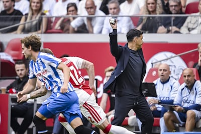 Spanning terug in Amsterdam: Heerenveen scoort tegen Ajax bij laatste actie van eerste helft
