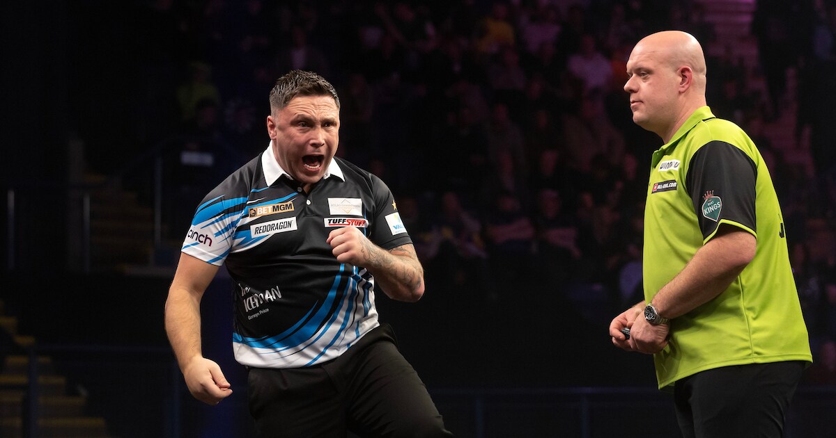 Halve finale wéér eindstation Van Gerwen, Price klopt Littler voor ...