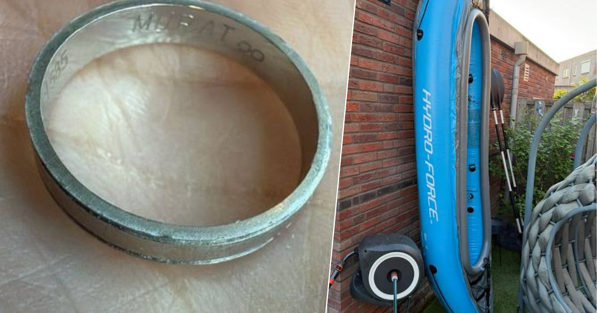 Kano verkocht, trouwring verdwenen: Belgin en Murat hopen dat die ene aardige man de doos nog even o