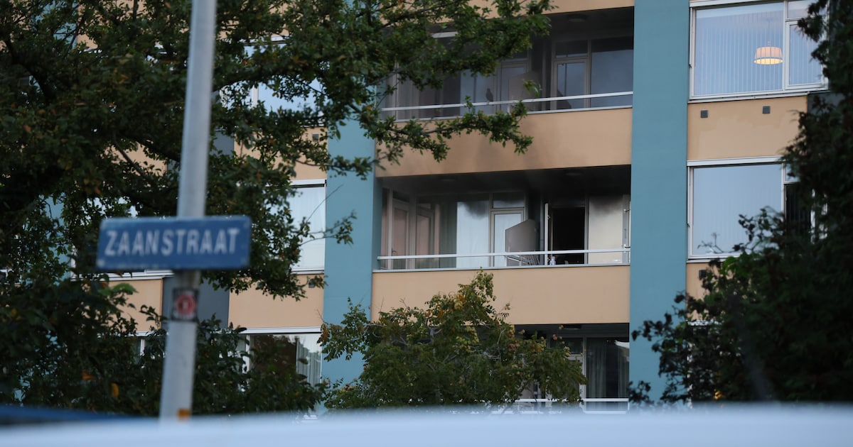 Brand in seniorencomplex Hof van Roomburgh in Leiden, diverse bewoners nagekeken