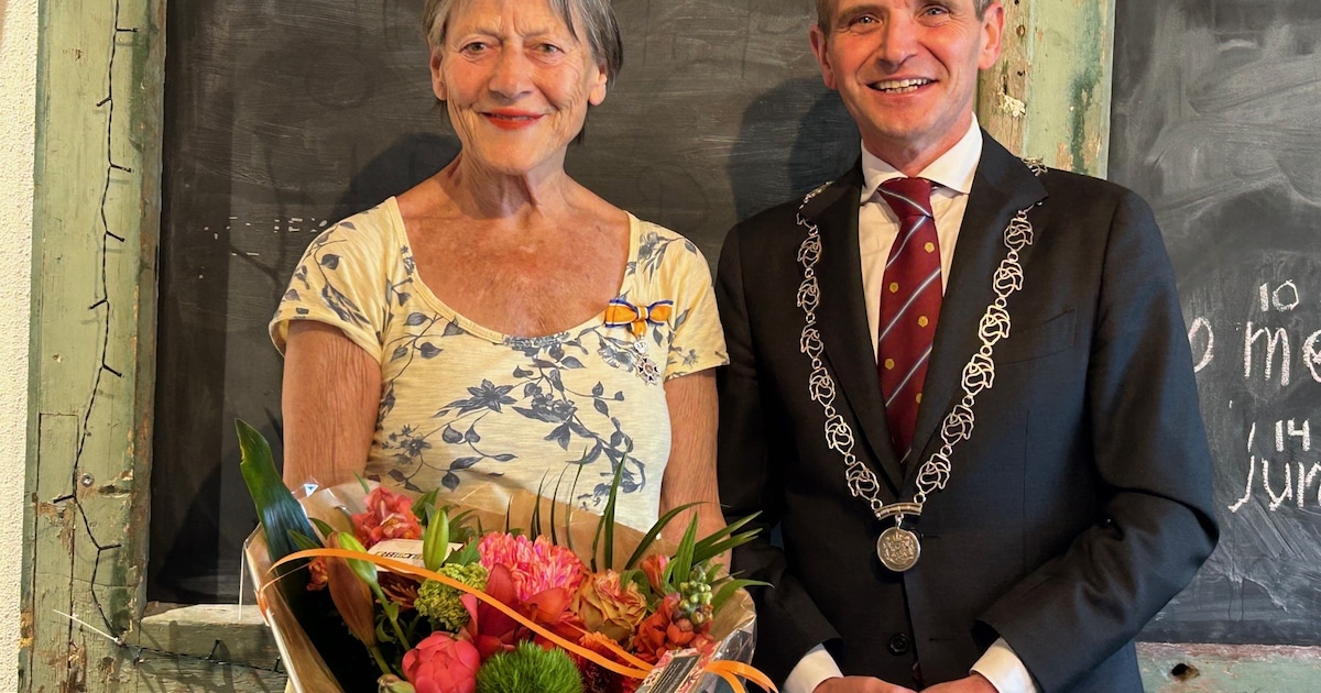 Koninklijke onderscheiding voor Liny Toenders uit Beek