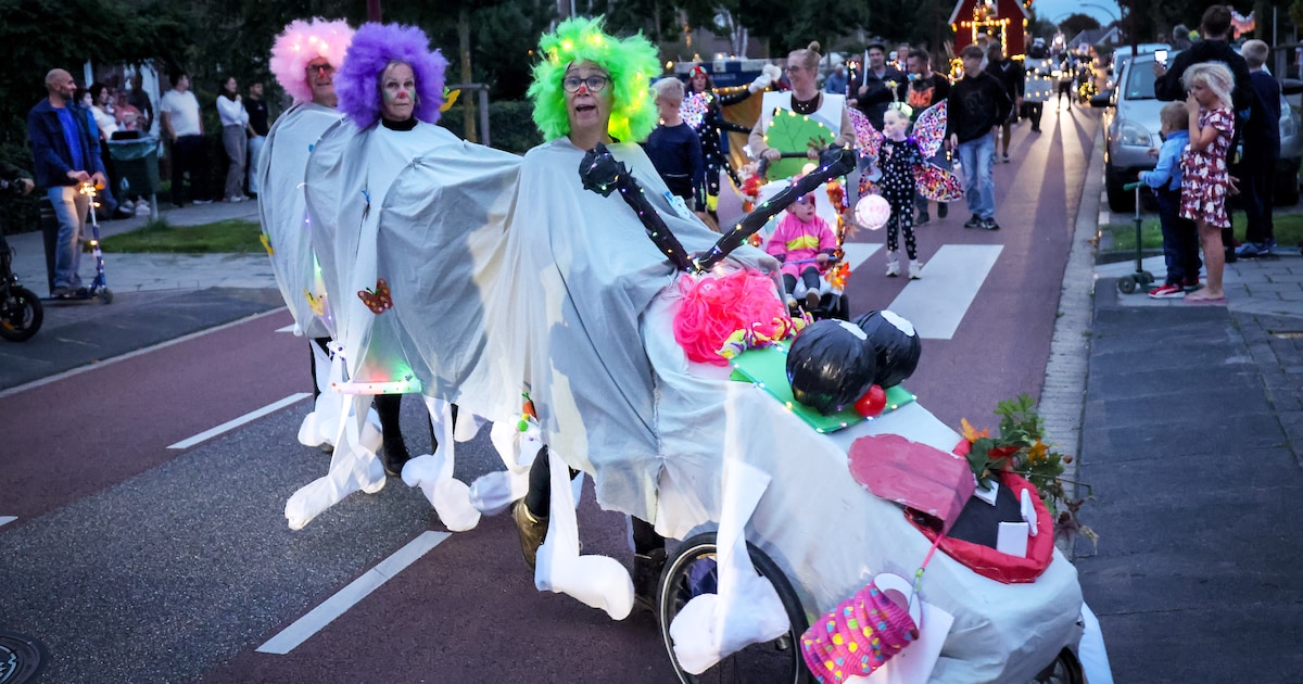 Kabouters, schapen, motorcoureurs en bijen trekken door de straten
