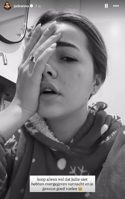 jade-anna-van-vliet-is-ziek-op-eerste-kerstdag