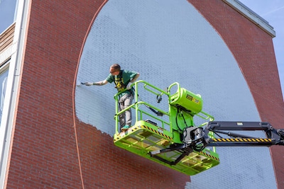 Daarom maakt JanIsDeMan zijn muurschildering in Overvecht niet af