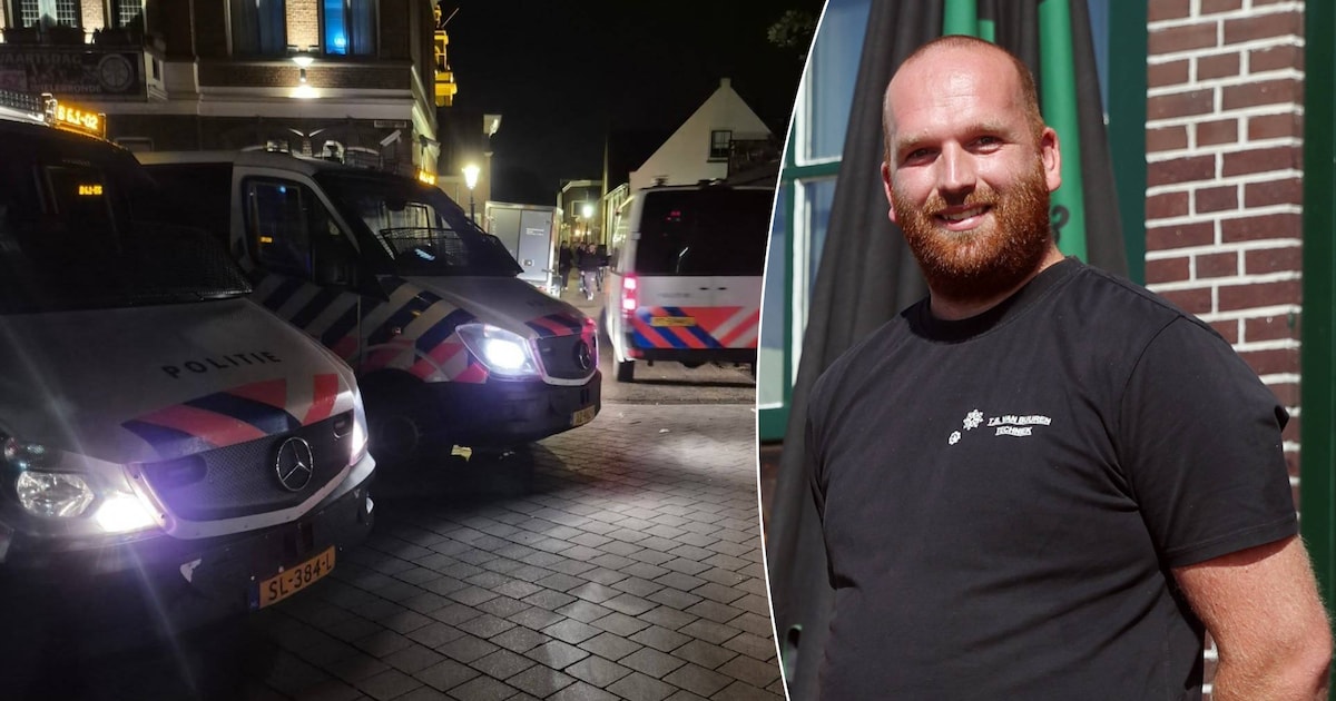 Organisator verbaasd na ingrijpen ME bij feest: ‘Binnen was het veilig, maar buiten liep het uit de 