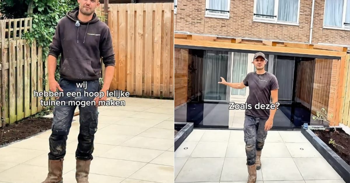 Opvallende reclames van bedrijf gaan viraal: ‘Wil je ook een tuin die nergens op slaat? Dan moet je 