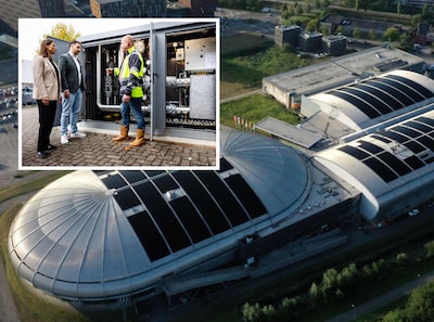 Sportboulevard voorbeeld in Nederland dankzij warmtenet en zonnepanelen