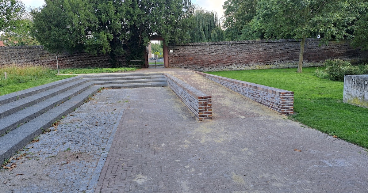 Nieuwe hellingbanen in Ursulinentuin Sittard