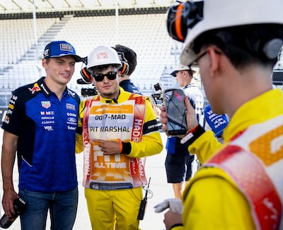 Max Verstappen benieuwd naar racen op de Madring: ‘Er komt wel stuurmanskunst bij kijken, wat altijd goed is’