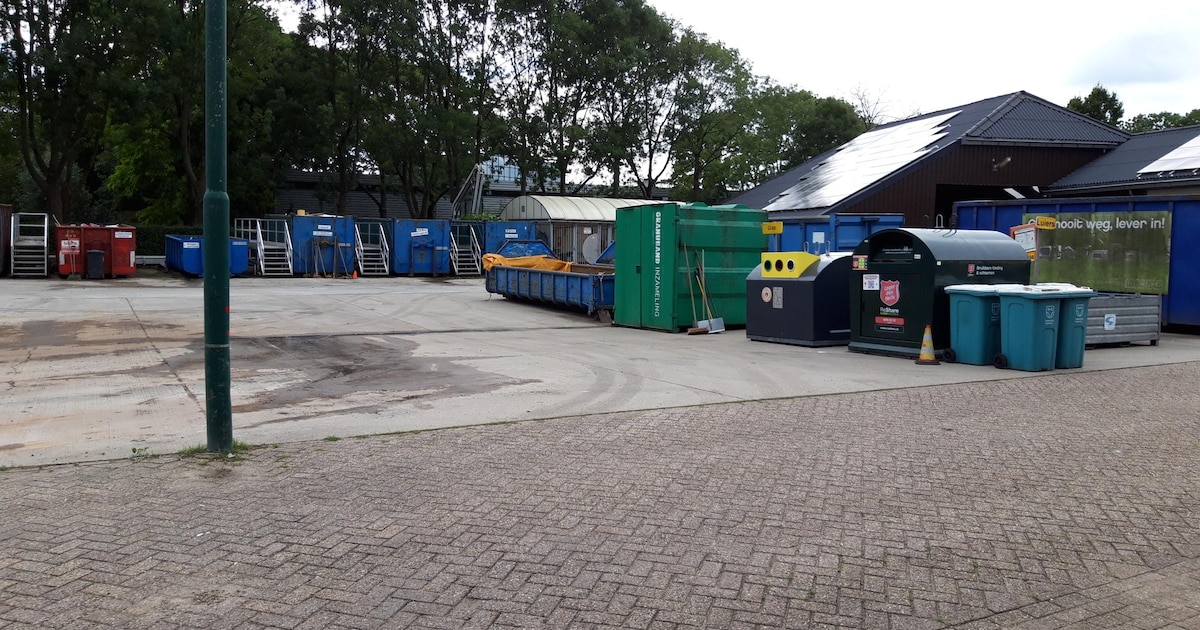 Recyclingstation Bunnik tijdelijk dicht voor onderhoud