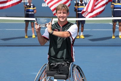 Groot succes voor Niels Vink: rolstoeltennisser wint alle grandslams in één jaar