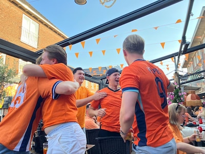 ‘Tien, tien, tien!’ - Kijk hoe de feestpleinen in onze regio ontploffen na al de tweede snelle Oranj