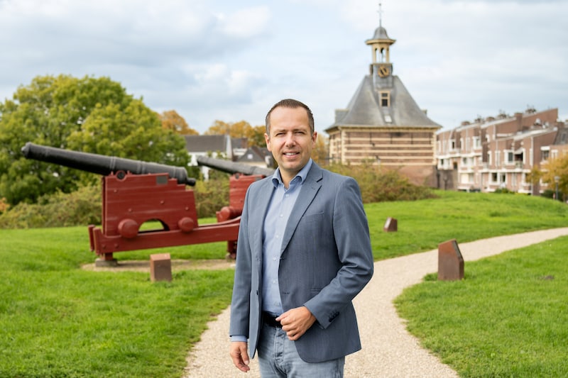 Niels van Santen, lijsttrekker VVD Gorinchem. 