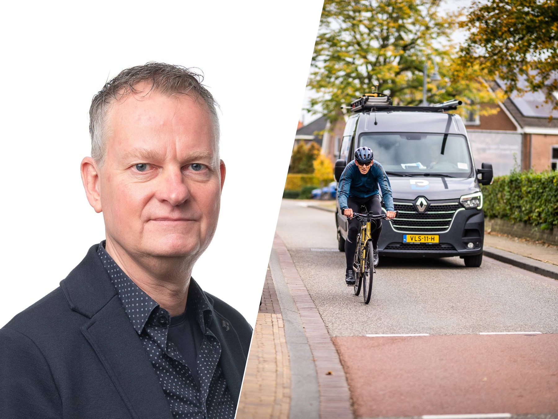 Doorgetrokken streep: mag je dan wel een fietser inhalen?