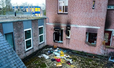 Afgebrand huis bij Eglantier nog onbegaanbaar, woningcorporatie heeft wél weer contact met bewoner