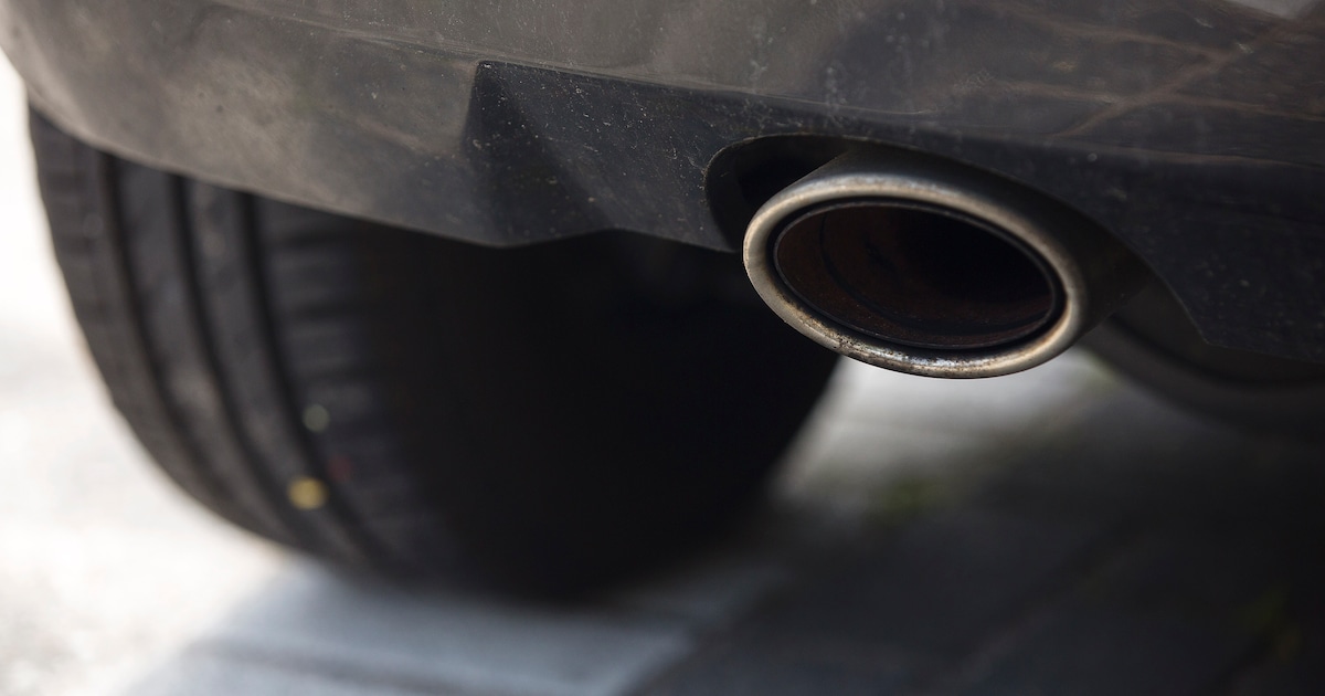 Boomstammen tegen parkeeroverlast op Charloisse Lagedijk in Barendrecht
