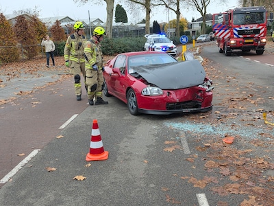 Gewonden bij botsing op de Van Balverenweg in Bennekom