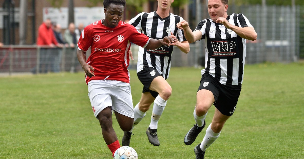Van Ghana naar Gouda, zo werd Tchadjobo topscorer van vijfdeklasser: ‘SV Gouda was de eerste club di