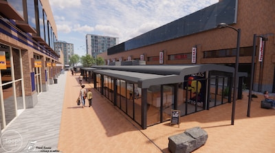 Bouwstop op renovatie dagmarkt Van Heekplein: fundering was te slap