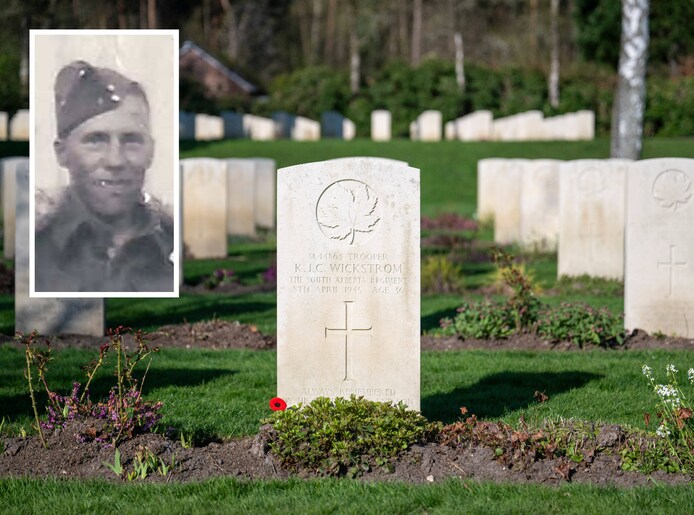 Midden in Wierden onder de grote oude boom lag Karl (36) begraven ...
