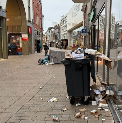 Blikjesjagers maken een steeds grotere puinhoop van de binnenstad, merken ze in Tilburg: ‘Dit is abs