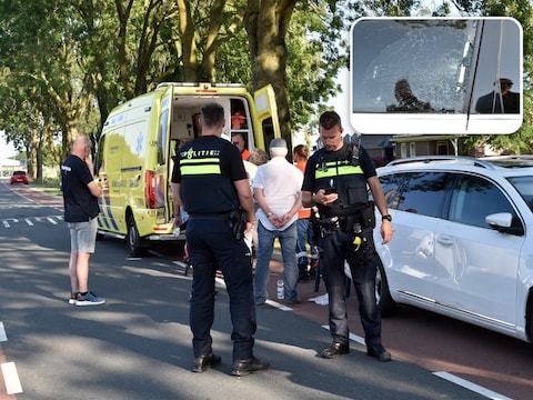 Fietser gewond na aanrijding met personenauto in Zuilichem. 