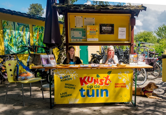 Kunst op de Tuin bij Volkstuindersvereniging Mariahoeve