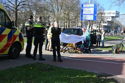 Fietser gewond bij ongeluk met auto in Nijmegen