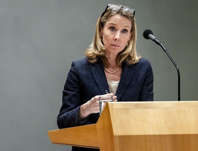 Stientje van Veldhoven, minister van Klimaat en Groene Groei.
