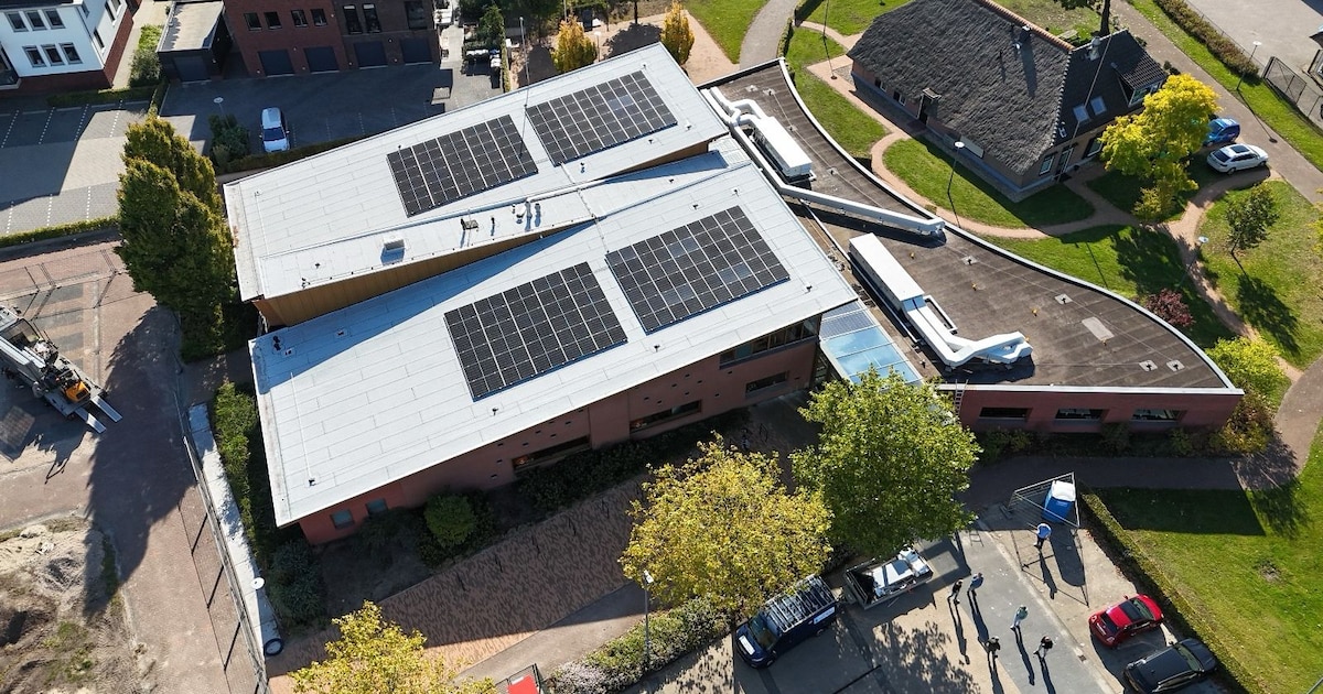 Dit gebouw in Wezep moet er qua duurzaamheid weer een tijd tegen kunnen