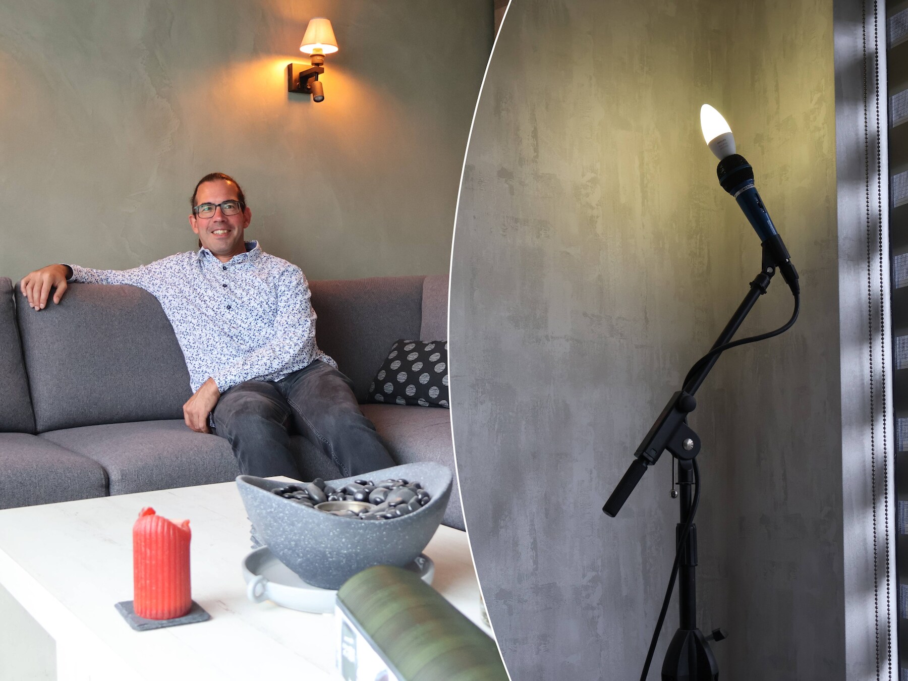 Het appartement van Robbert-Jan is van alle technische gemakken voorzien