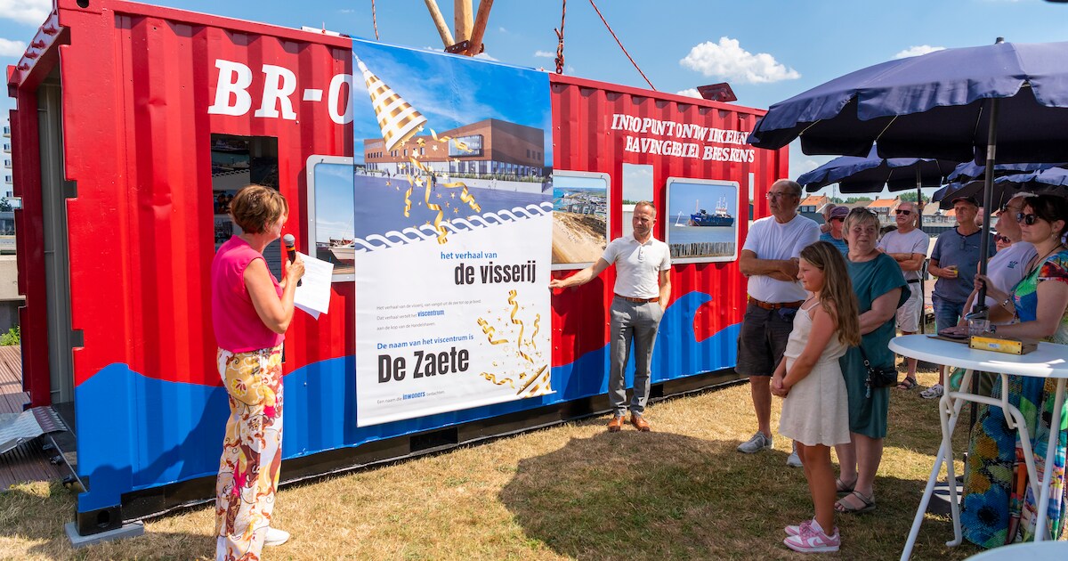 En het nieuwe viscentrum in Breskens luistert naar de naam... De Zaete!