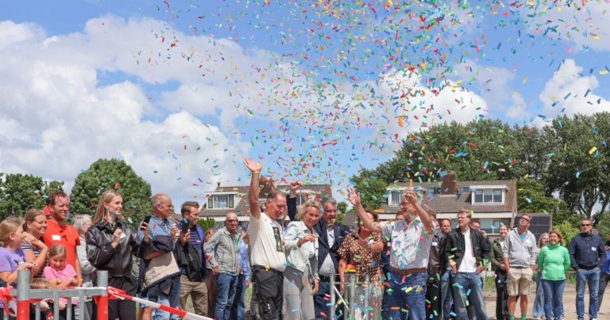 Feestelijke start van nieuwe woonwijk in Westwoud