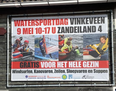Gratis zeilen, windsurfen en meer tijdens Watersportdag in Vinkeveen