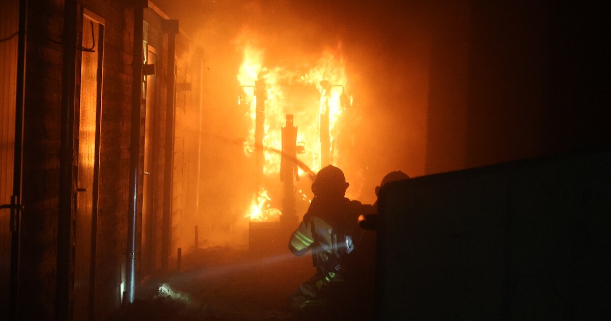 Voertuigbrand op Dorpsstraat op Vlieland