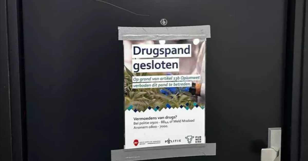 Woning aan de Markerkade in Purmerend sluit 9 maanden na drugsvondst