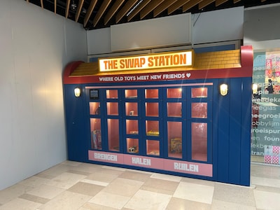 Leuk in Hoog Catharijne: The Swap Station, waar oud speelgoed nieuwe vriendjes vindt