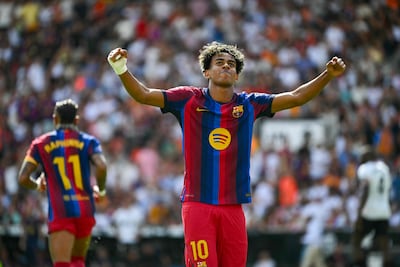 Barcelona heeft geen enkele moeite met Valencia, Fermín López verdubbelt voorsprong