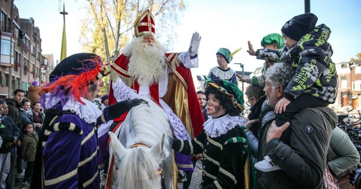 Zo ziet de Sinterklaas in Egmond aan den Hoef eruit