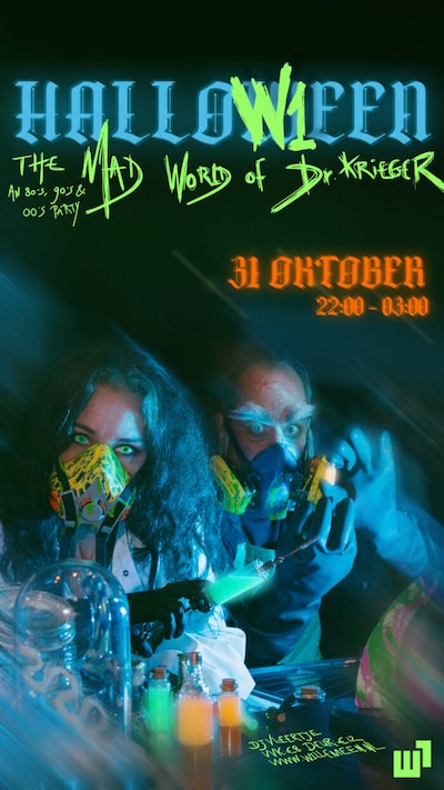 Halloweenfeest in Willemeen Arnhem draait om Dr. Krieger