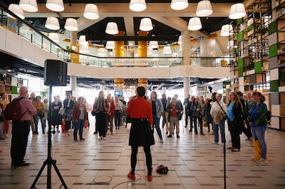 Tijdens deze tour krijg je een kijkje achter de schermen van de 'oude' bieb bij Blaak