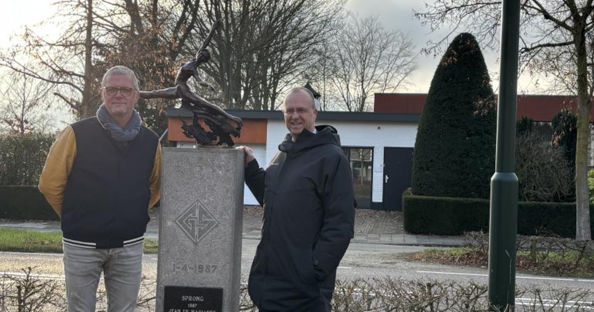 Gestolen kunstwerk ‘De Sprong’ terug in Berlicum