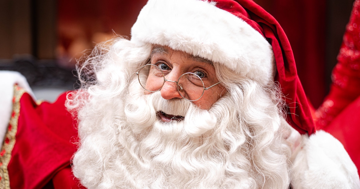 Kerstman bezoekt winkelcentrum De Clomp in Zeist