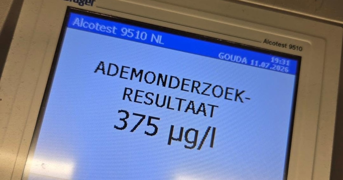 Dronken bestuurder van boot aangehouden bij controle op Reeuwijkse Plassen