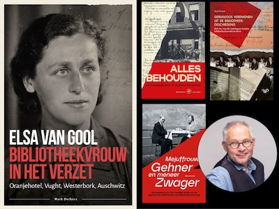 Mark Deckers spreekt over bibliotheken in oorlogstijd in Doetinchem